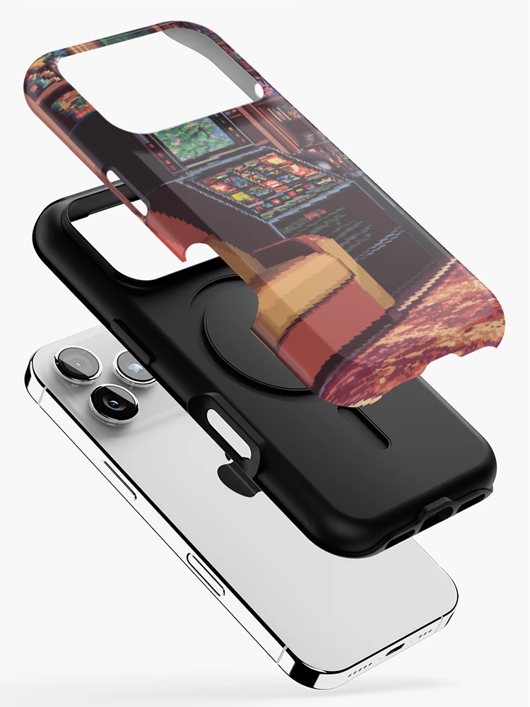 Thumbnail 2 of 4, iPhone Case, Gameroom In 8bit designed and sold by Rtymer.