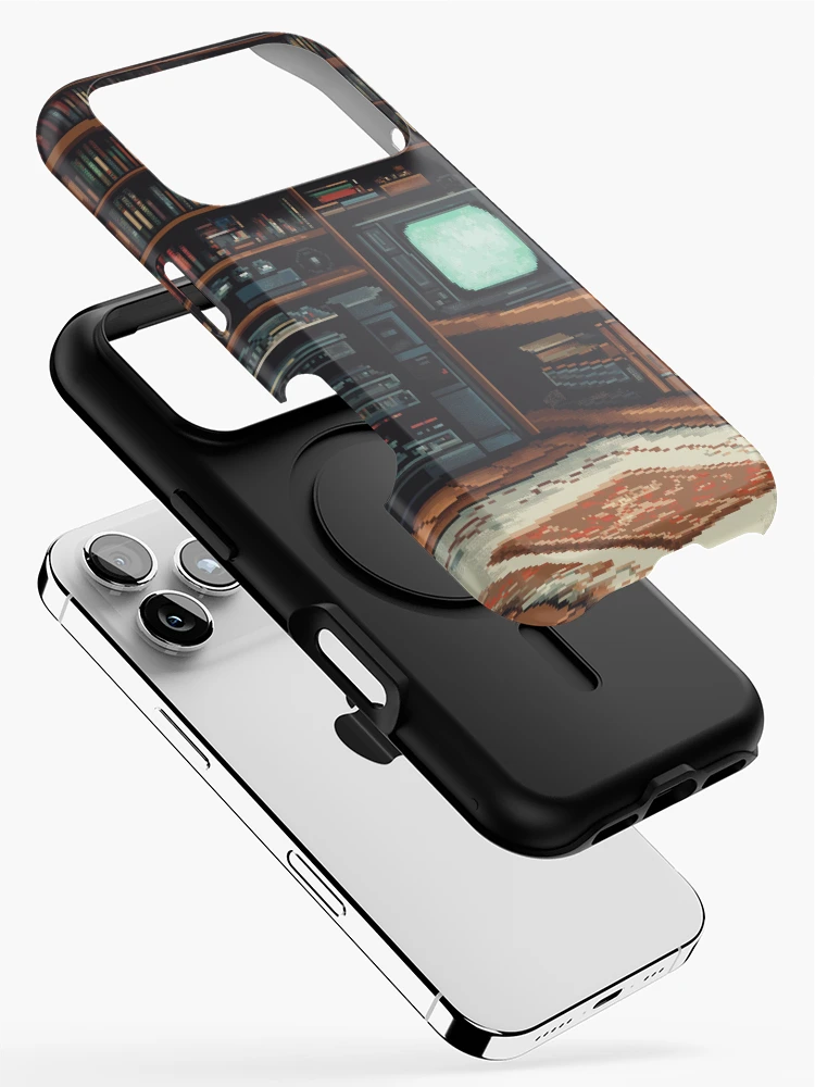 Thumbnail 2 of 4, iPhone Case, Gameroom In 8bit designed and sold by Rtymer.