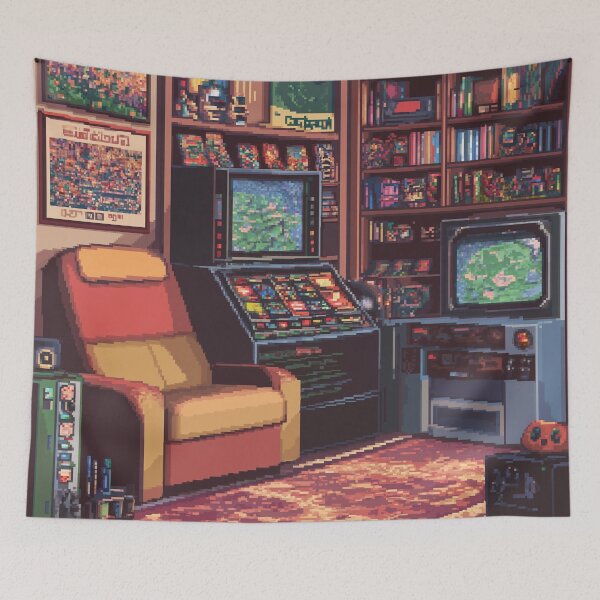 Item preview, Gameroom In 8bit designed and sold by Rtymer.