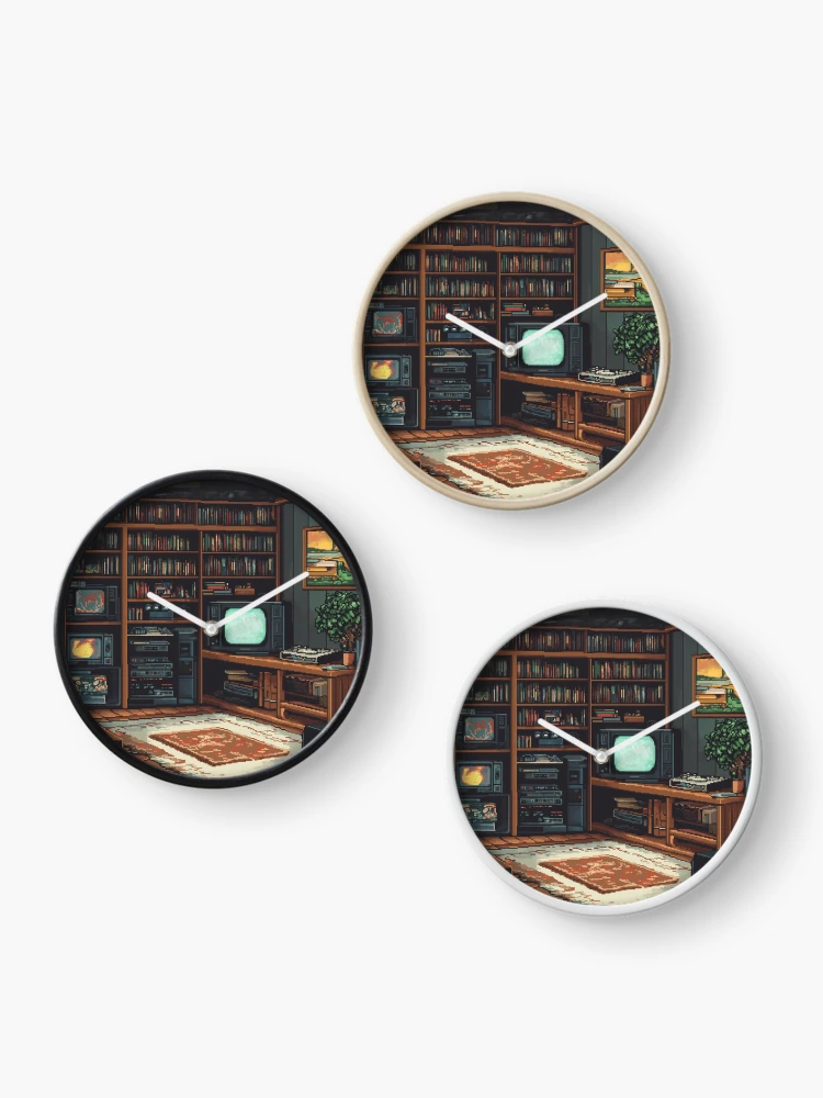 Thumbnail 3 of 4, Clock, Gameroom In 8bit designed and sold by Rtymer.
