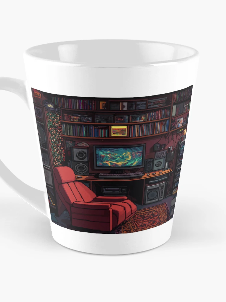 Thumbnail 3 of 4, Coffee Mug, Gameroom In 8bit designed and sold by Rtymer.
