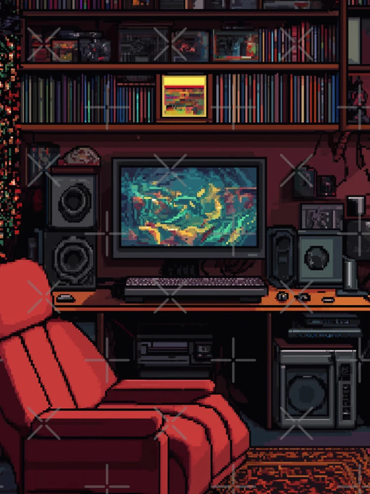 Thumbnail 4 of 4, iPhone Case, Gameroom In 8bit designed and sold by Rtymer.