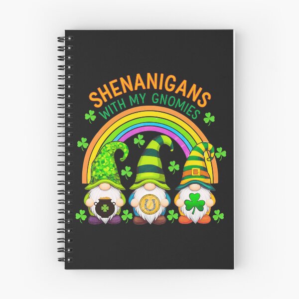 Item preview, Shenanigans with My Gnomies: Colorful St. Patrick’s Day Gnome Art designed and sold by elynne9.