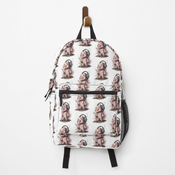 Item preview, Cool Minecraft pig wearing headphones designed and sold by glenwith1na.