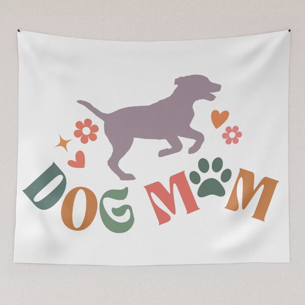 Item preview, Dog Mum: Cute Aesthetic Dog Lover Graphic designed and sold by -Candy-Shop-.