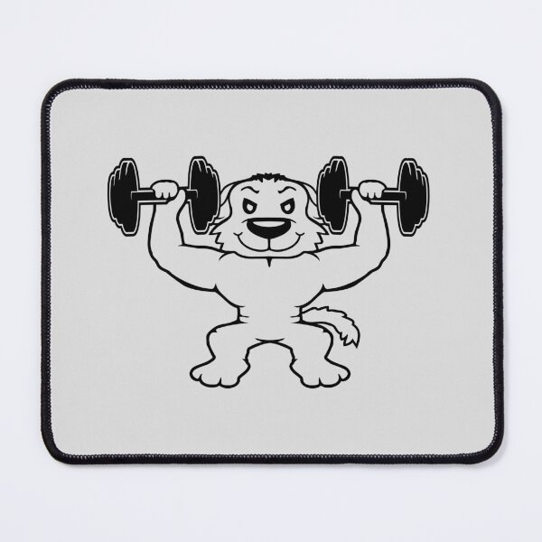 Item preview, Dog Bodybuilder Strong Muscles Gym Weightlifting Dumbbells Strong designed and sold by shirt-o-mat.