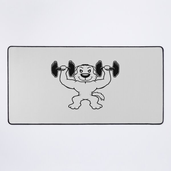Item preview, Dog Bodybuilder Strong Muscles Gym Weightlifting Dumbbells Strong designed and sold by shirt-o-mat.