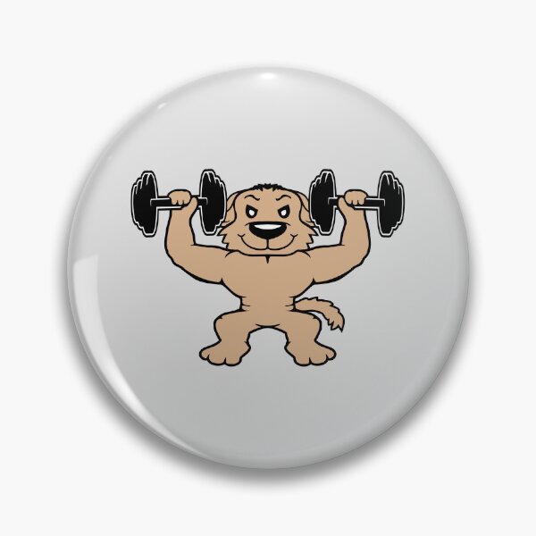 Item preview, Dog Bodybuilder Strong Muscles Gym Weightlifting Dumbbells Strong designed and sold by shirt-o-mat.