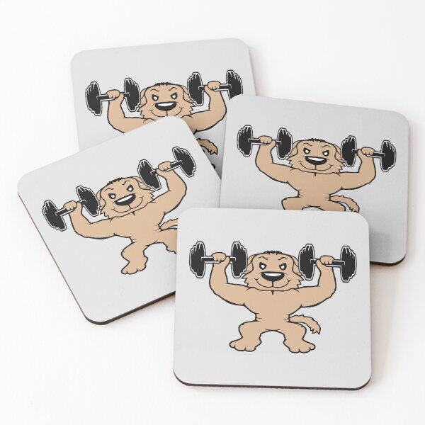 Item preview, Dog Bodybuilder Strong Muscles Gym Weightlifting Dumbbells Strong designed and sold by shirt-o-mat.