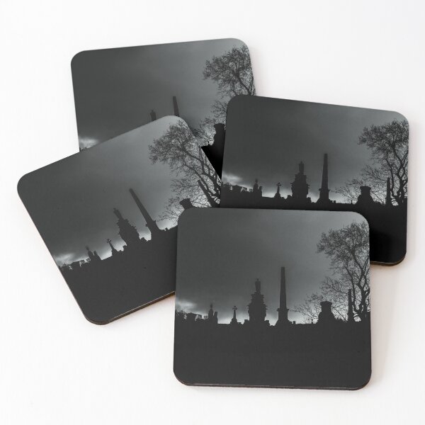 Item preview, "Shadows of Time - Cemetery Silhouette" designed and sold by alternativeexpo.