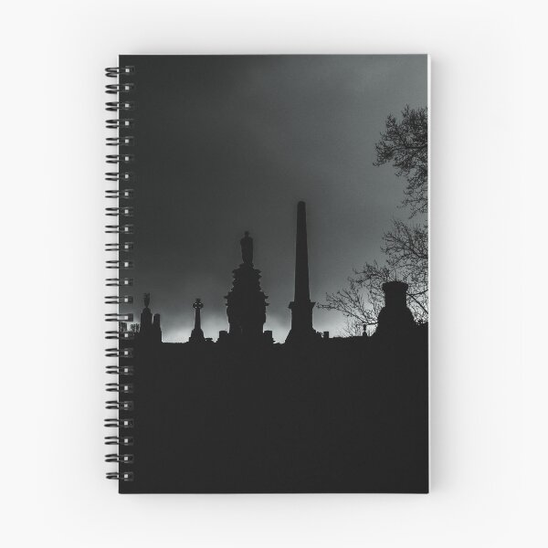 Item preview, "Shadows of Time - Cemetery Silhouette" designed and sold by alternativeexpo.