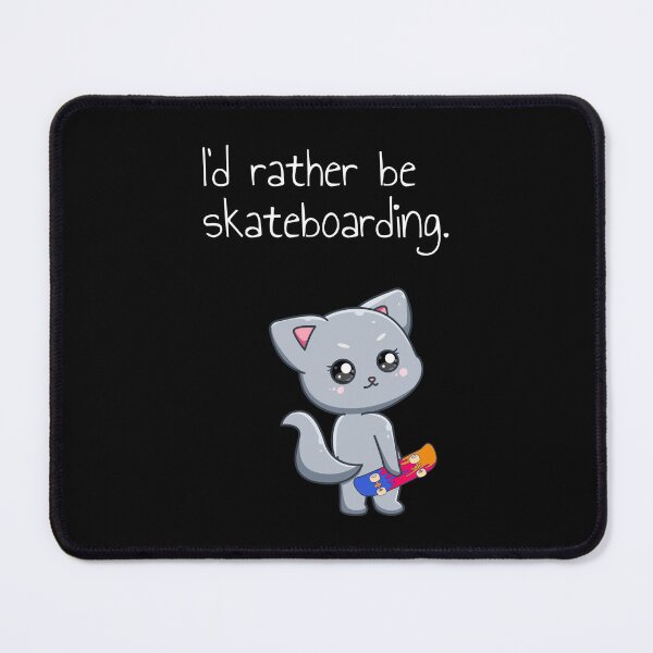Item preview, Skater Cat Skateboarding Skateboard designed and sold by Skateboarding Fingerboarding BMX.