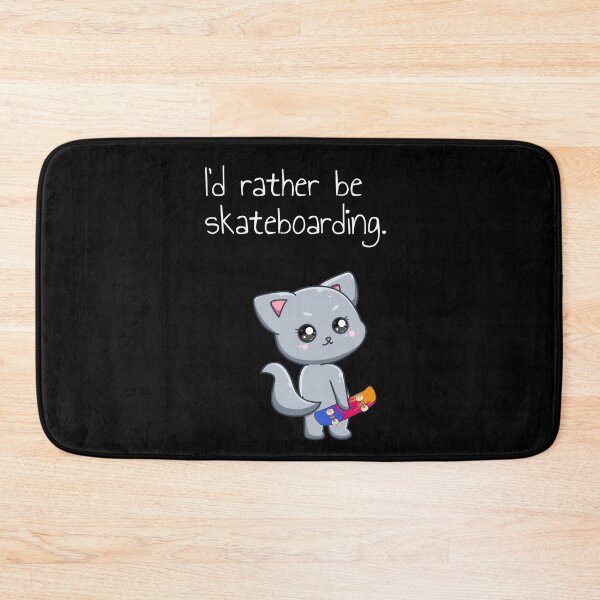 Item preview, Skater Cat Skateboarding Skateboard designed and sold by Skateboarding Fingerboarding BMX.
