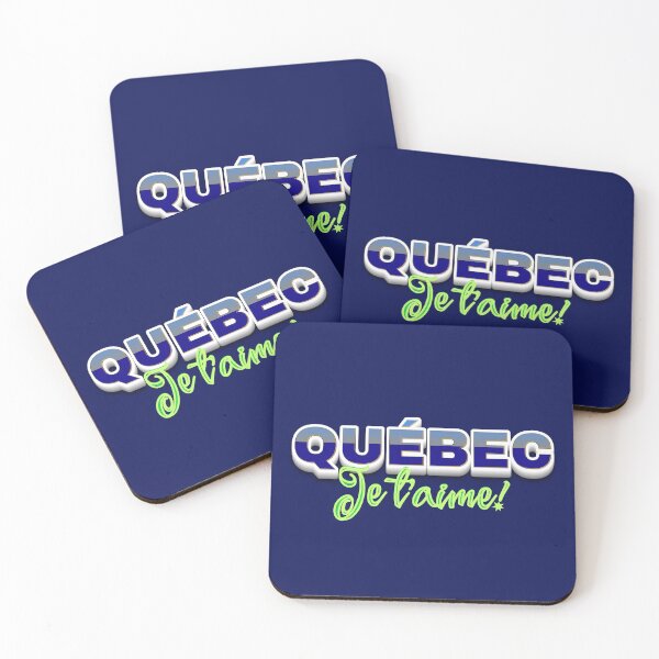 Item preview, Québec  je t'aime  designed and sold by FatBirdie.