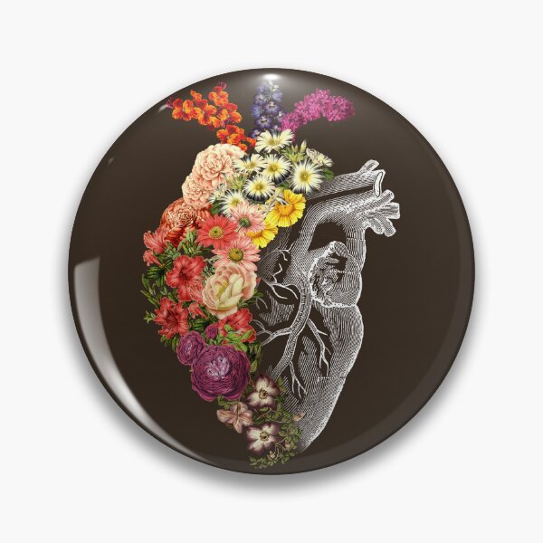 Item preview, Flower Heart Spring Mocha Mousse by Tobe Fonseca designed and sold by Tobe Fonseca®.