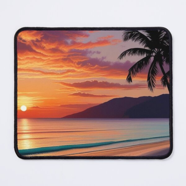 Item preview, Serene Horizons: Beach Sunset Bliss designed and sold by Chippychips1.