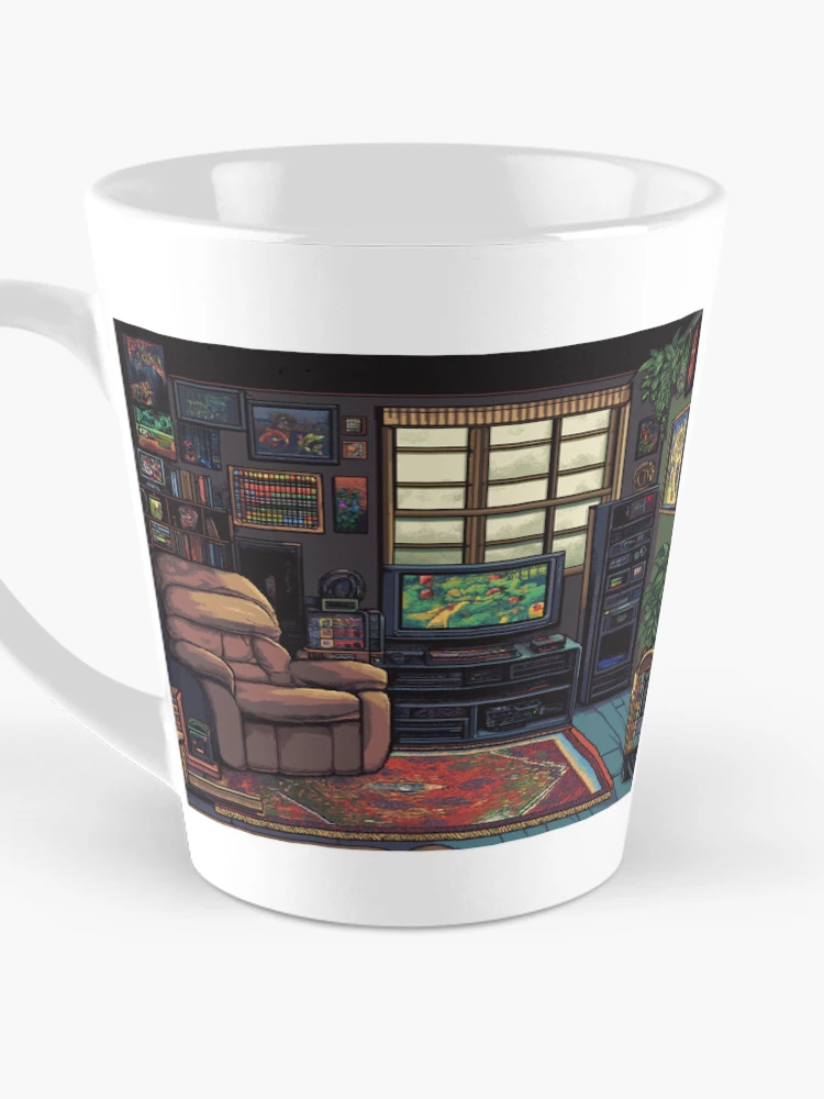 Thumbnail 3 of 4, Coffee Mug, Gameroom In 8bit designed and sold by Rtymer.