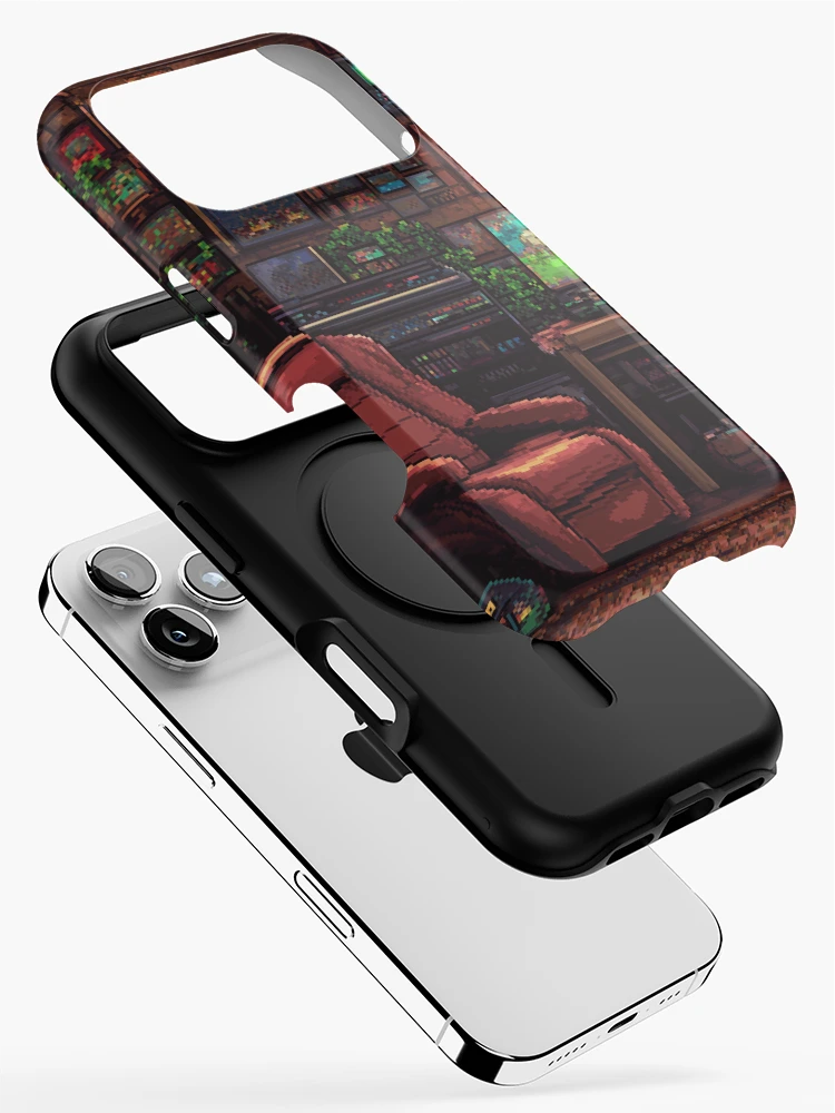 Thumbnail 2 of 4, iPhone Case, Gameroom In 8bit designed and sold by Rtymer.
