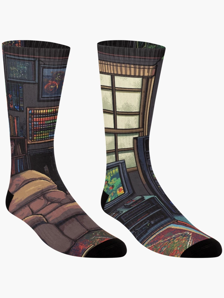 Thumbnail 3 of 5, Socks, Gameroom In 8bit designed and sold by Rtymer.