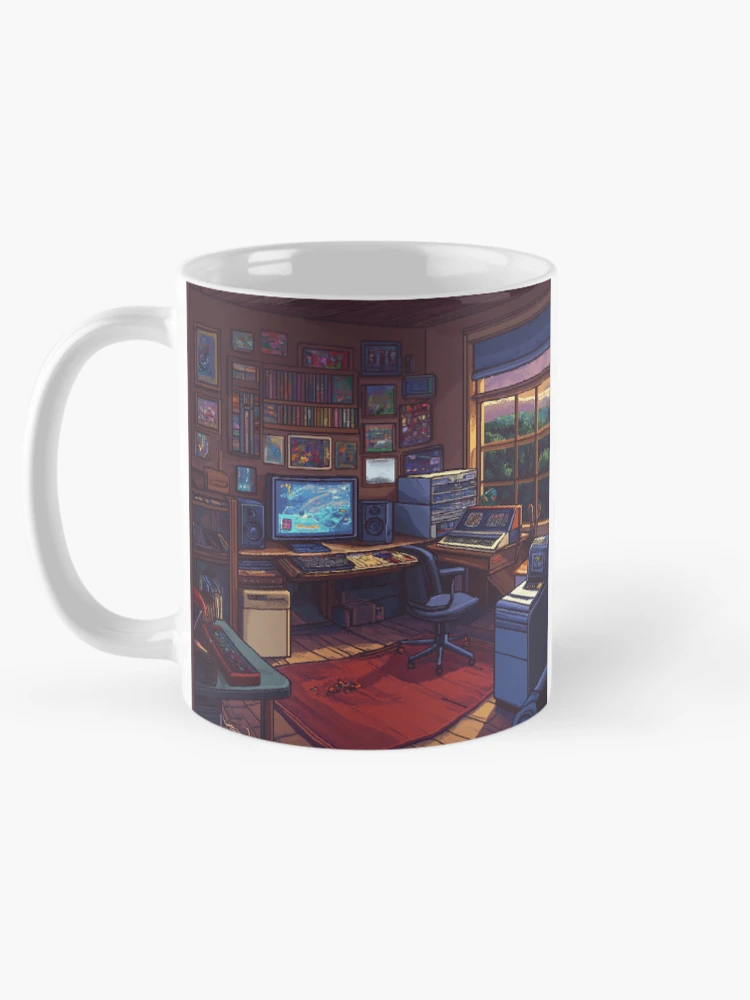 Thumbnail 5 of 6, Coffee Mug, Gameroom In 8bit designed and sold by Rtymer.