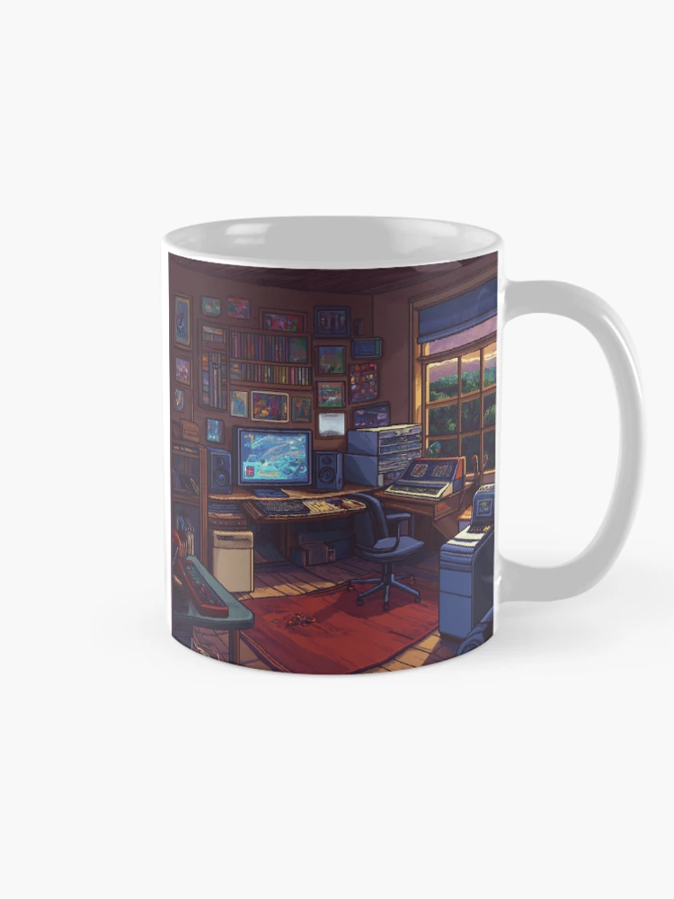 Thumbnail 3 of 6, Coffee Mug, Gameroom In 8bit designed and sold by Rtymer.