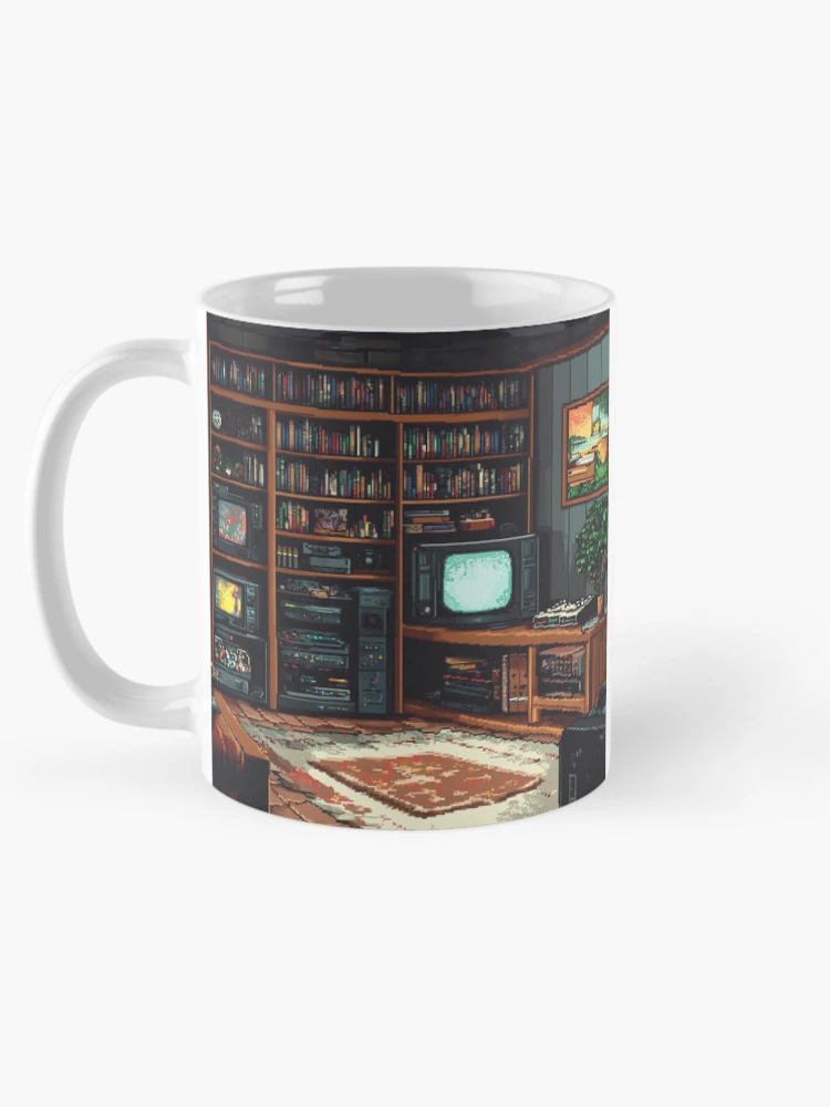 Thumbnail 5 of 6, Coffee Mug, Gameroom In 8bit designed and sold by Rtymer.