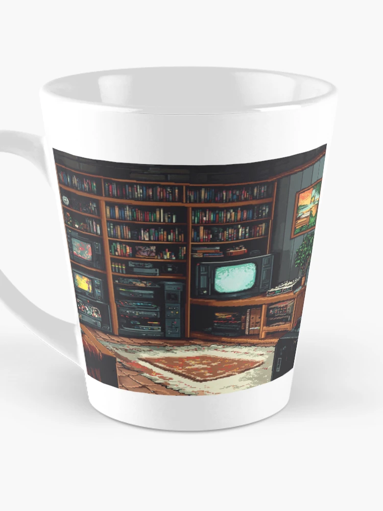 Thumbnail 3 of 4, Coffee Mug, Gameroom In 8bit designed and sold by Rtymer.