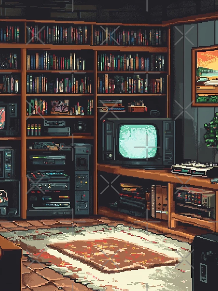 Thumbnail 3 of 3, Scarf, Gameroom In 8bit designed and sold by Rtymer.