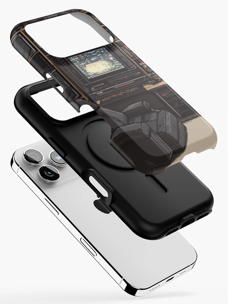 Thumbnail 2 of 4, iPhone Case, Gameroom In 8bit designed and sold by Rtymer.