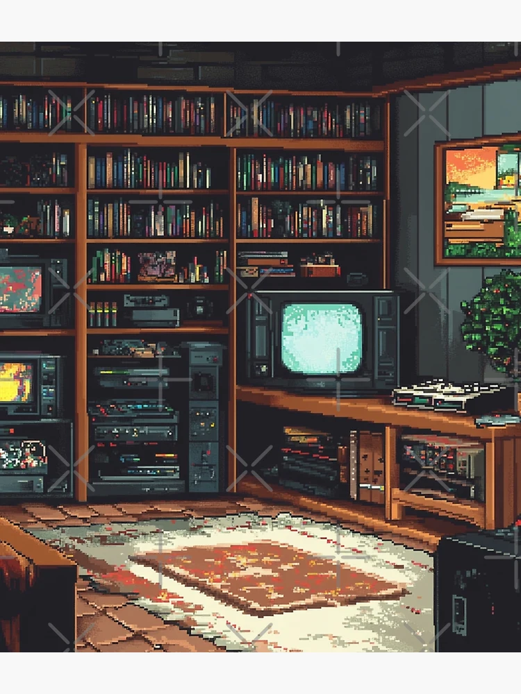 Thumbnail 3 of 3, Backpack, Gameroom In 8bit designed and sold by Rtymer.