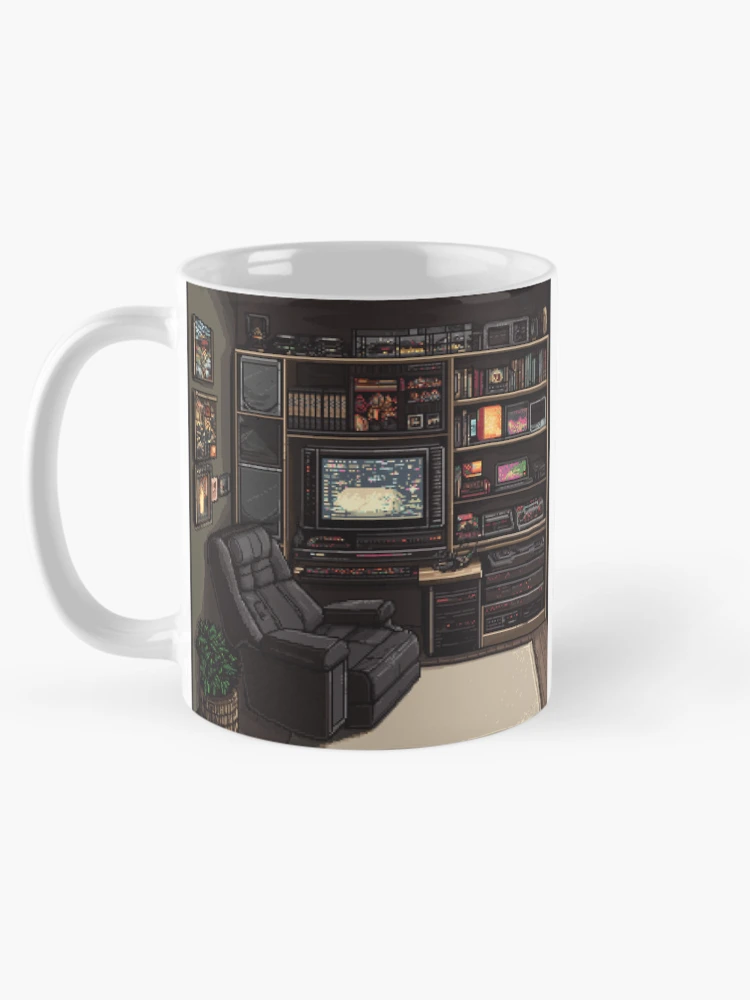 Thumbnail 5 of 6, Coffee Mug, Gameroom In 8bit designed and sold by Rtymer.
