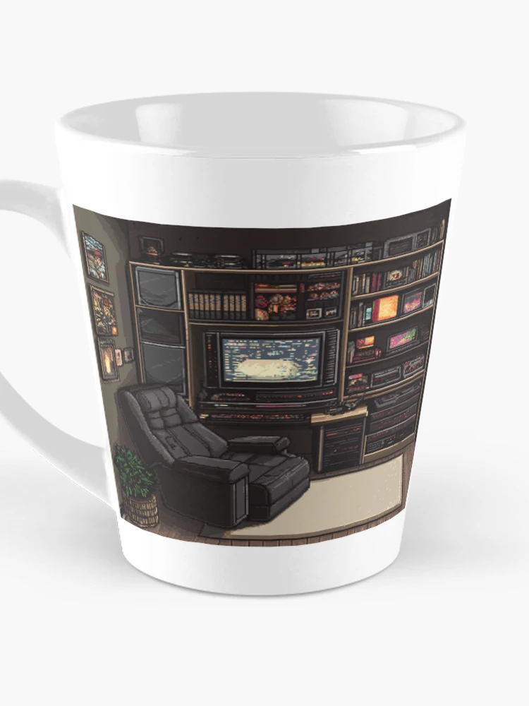Thumbnail 3 of 4, Coffee Mug, Gameroom In 8bit designed and sold by Rtymer.