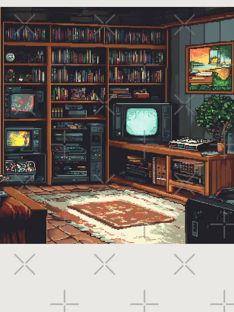 Thumbnail 6 of 6, Premium Oversized Sweatshirt, Gameroom In 8bit designed and sold by Rtymer.