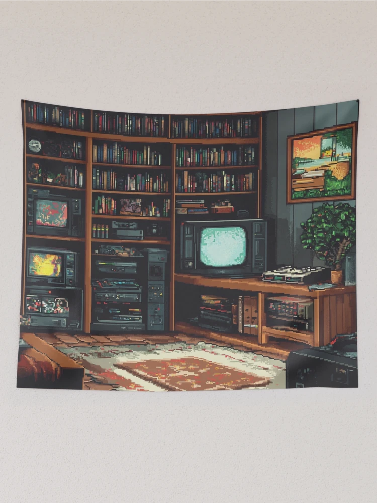 Thumbnail 2 of 3, Tapestry, Gameroom In 8bit designed and sold by Rtymer.
