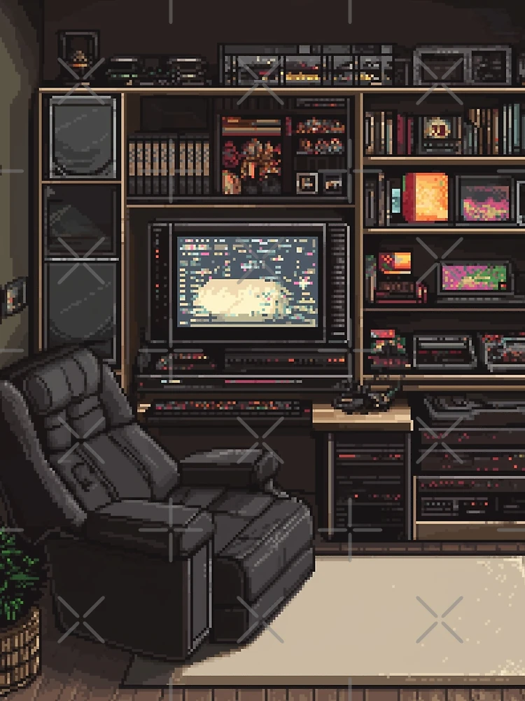 Thumbnail 3 of 3, Scarf, Gameroom In 8bit designed and sold by Rtymer.