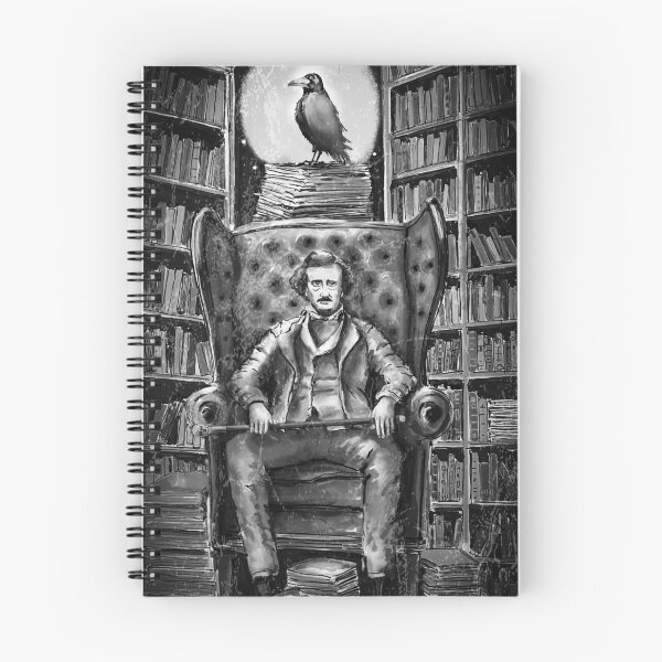 Item preview, Edgar Allan Poe in Study designed and sold by 5Hats.