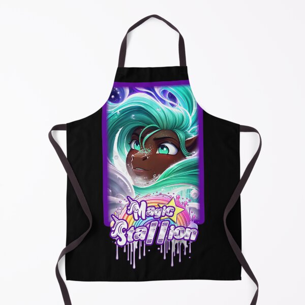 Item preview, MAGIC STALLION - MINT CREAM STORM (BLACK) designed and sold by Dolls X Beauty.