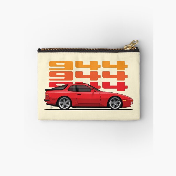Item preview, Porsche 944 Turbo Side retro illustration designed and sold by blackdogshop.