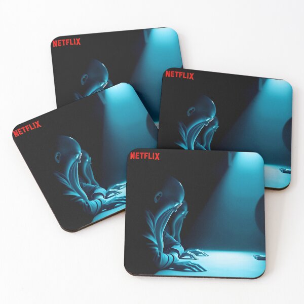 Item preview, Squid Game Netflix: Futuristic Interrogation Scene designed and sold by Amr Siam.