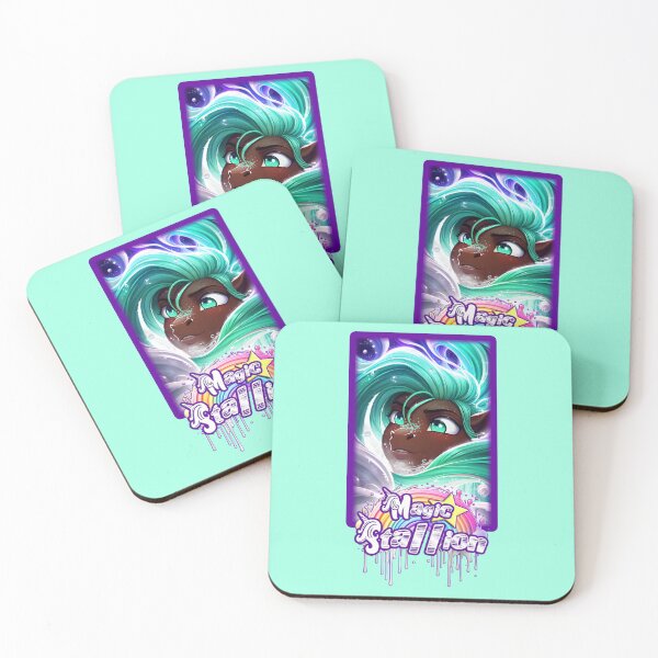 Item preview, MAGIC STALLION - MINT CREAM STORM (MINT) designed and sold by Dolls X Beauty.