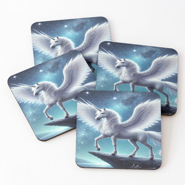 Item preview, Pegasus under starry sky designed and sold by 0Mystica0.