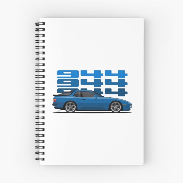 Item preview, Porsche 944 Turbo Side retro illustration designed and sold by blackdogshop.