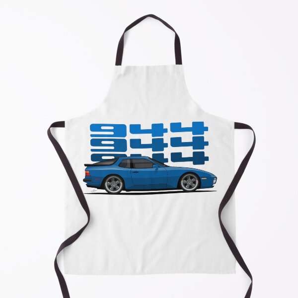 Item preview, Porsche 944 Turbo Side retro illustration designed and sold by blackdogshop.
