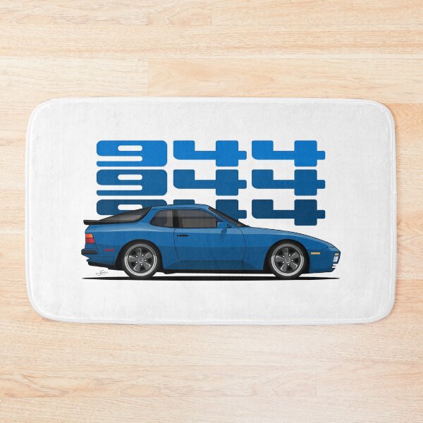 Item preview, Porsche 944 Turbo Side retro illustration designed and sold by blackdogshop.