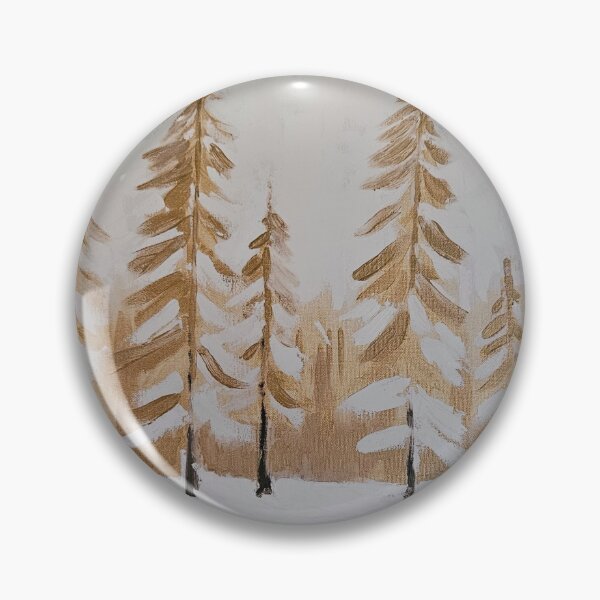 Item preview, Snowy trees designed and sold by Brush&Hue.