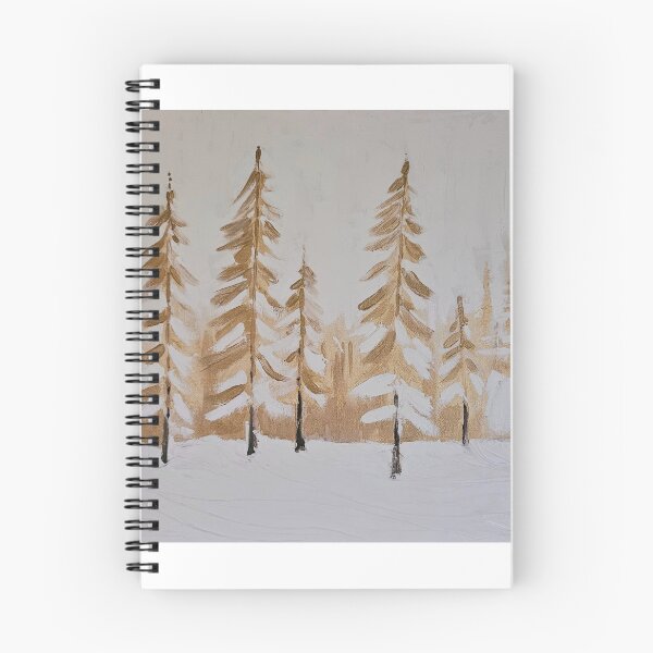 Item preview, Snowy trees designed and sold by Brush&Hue.