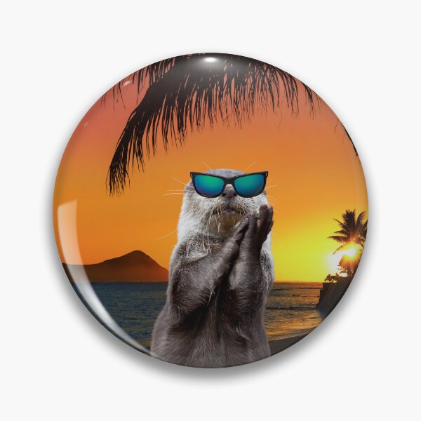 Item preview, Hawaiian Otter designed and sold by Holy JM Designs.