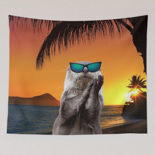 Item preview, Hawaiian Otter designed and sold by Holy JM Designs.