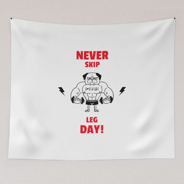 Item preview, Never Skip Leg Day designed and sold by Luminou-Lens.