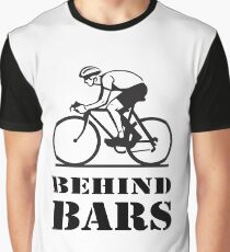 BEHIND BARS- Cyclist Fanatic Graphic T-Shirt